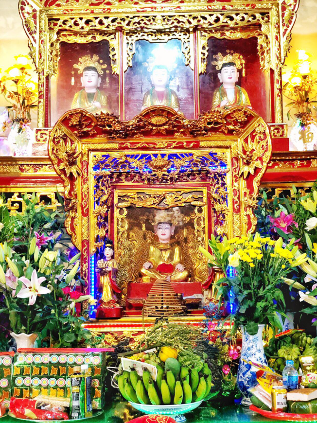 bàn thờ CHẦU NĂM SUỐI LÂN